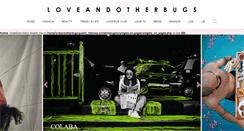Desktop Screenshot of loveandotherbugs.com
